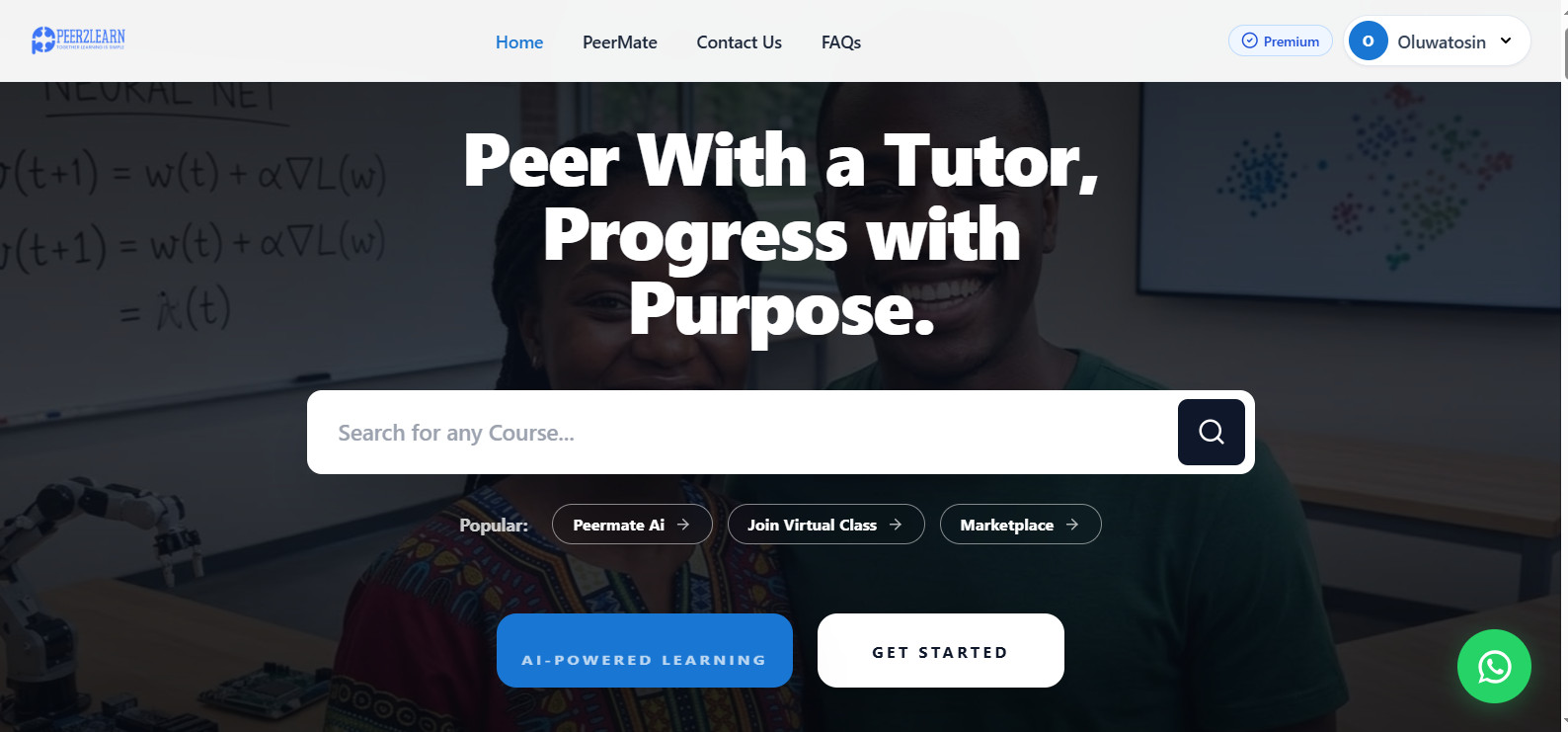 Peer2Learn AI